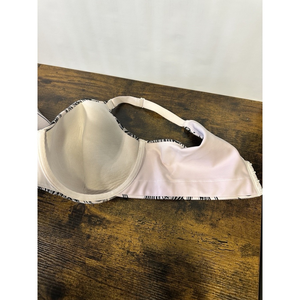 Cacique x Lane Bryant Lightly Lined Balconette Bra Pink & Black Tropical 42DDD - Picture 9 of 10